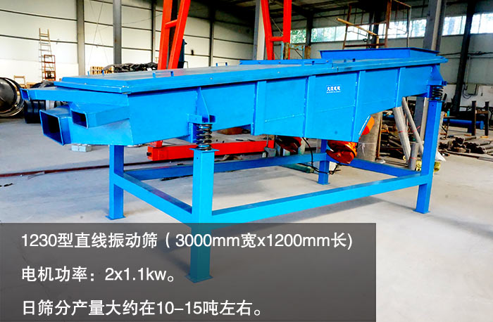 黃原膠直線振動篩